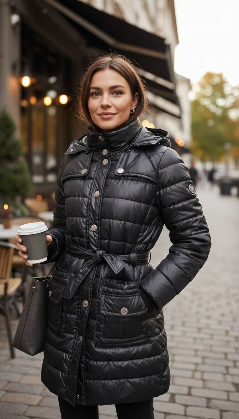 Anne Klein puffer coat